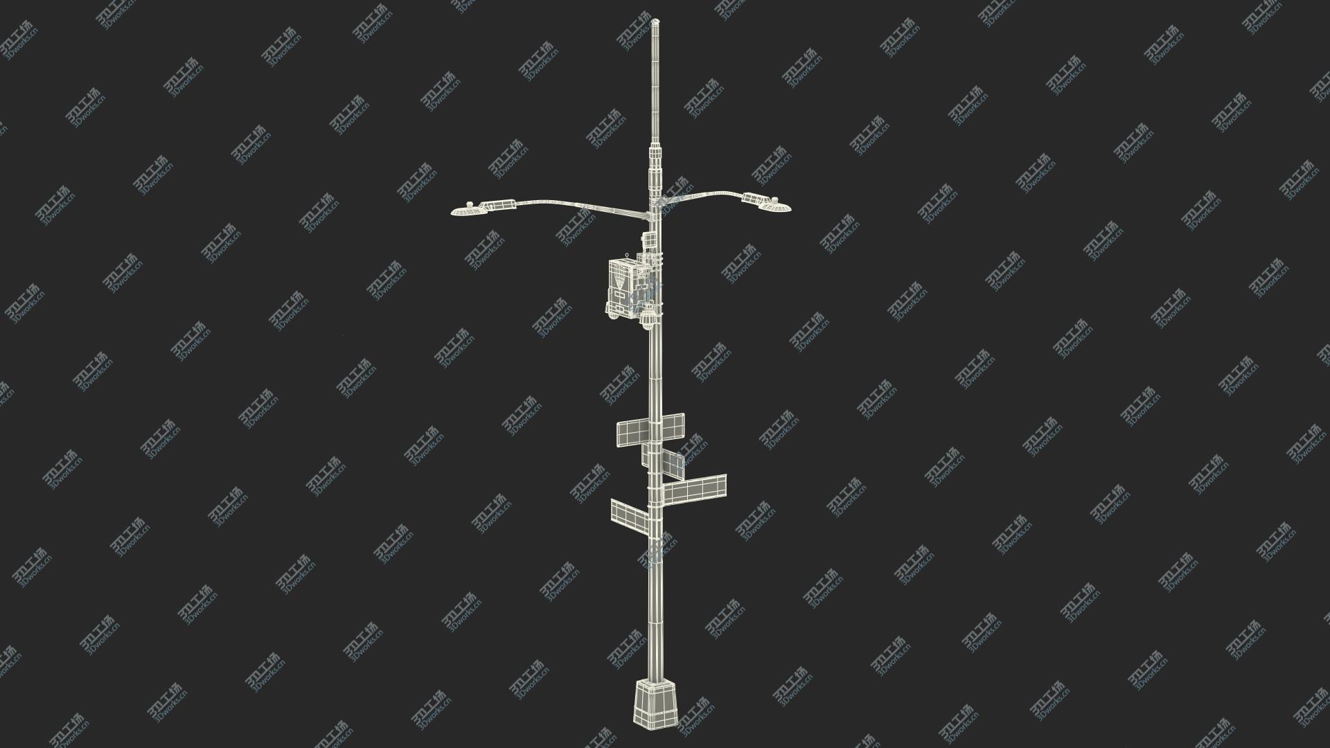 images/goods_img/2021040161/3D NYC Police Street Facial Recognition Cameras on Post model/3.jpg